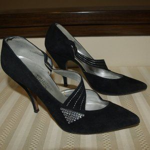 Spanish Leather by Sergio Zelcer Black Suede 6.5M